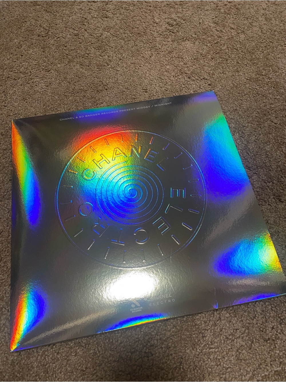 CHANEL ELECTRO x Ed Banger Holographic Vinyl Set